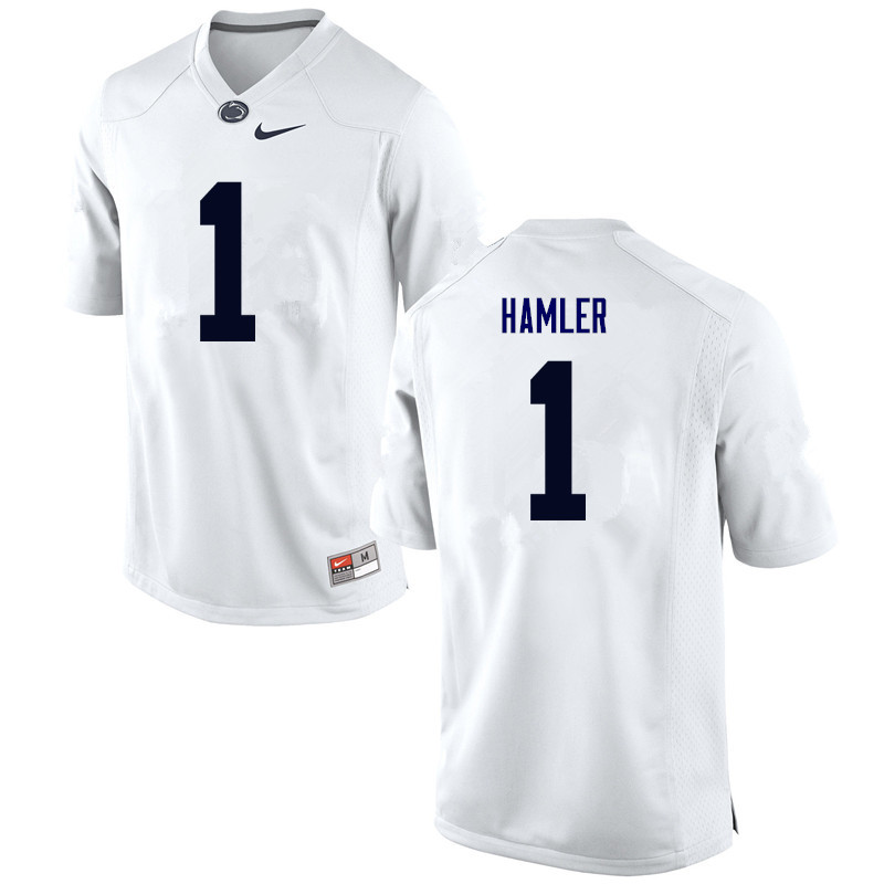 NCAA Nike Men's Penn State Nittany Lions K.J. Hamler #1 College Football Authentic White Stitched Jersey ESY1598SJ